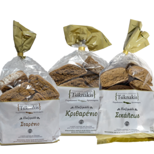 3 bags of rusk