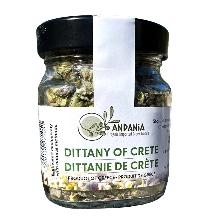 Andania Dittany of Crete in a jar.