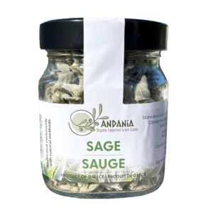 Andania Sage in Jar.